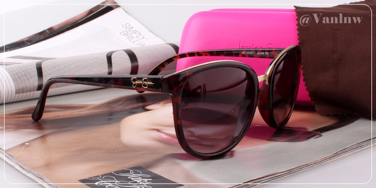 แว่นกันแดด Jessica Simpson NCJS0911 J5246 TS 58-17 135 <กระ>