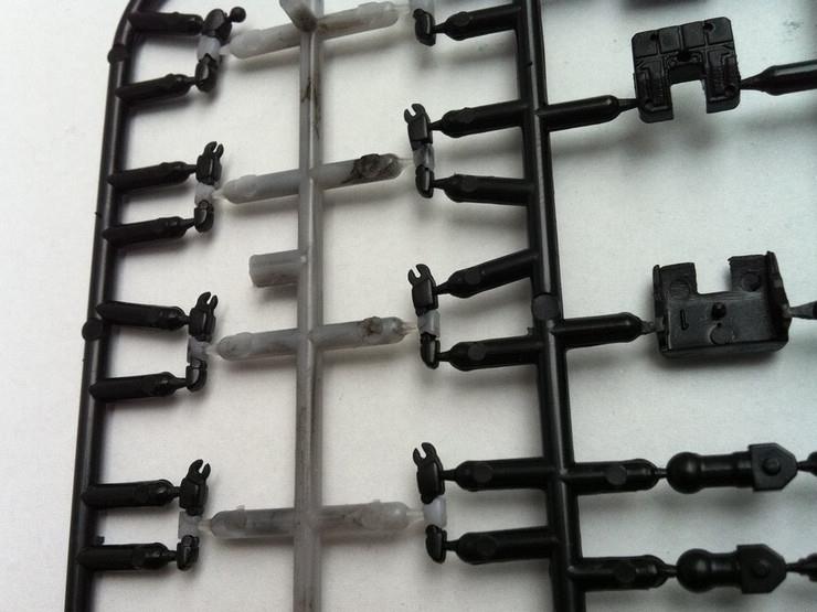 Hand Part 1/100 ของ Hobby Base แบบ2 (ปลายแหลม)