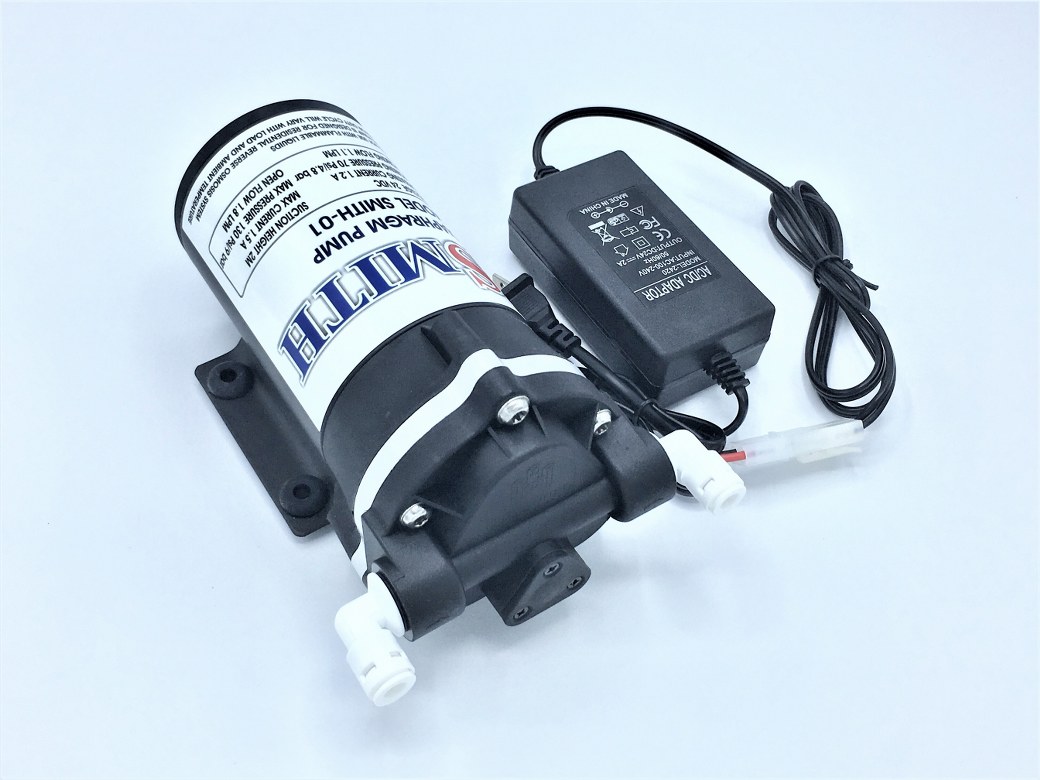 เครื่องพ่นหมอก SMITH รุ่น SMITH-01 แรงดัน 9 บาร์ + Adapter 24V 2A + ข้อต่อปั๊ม