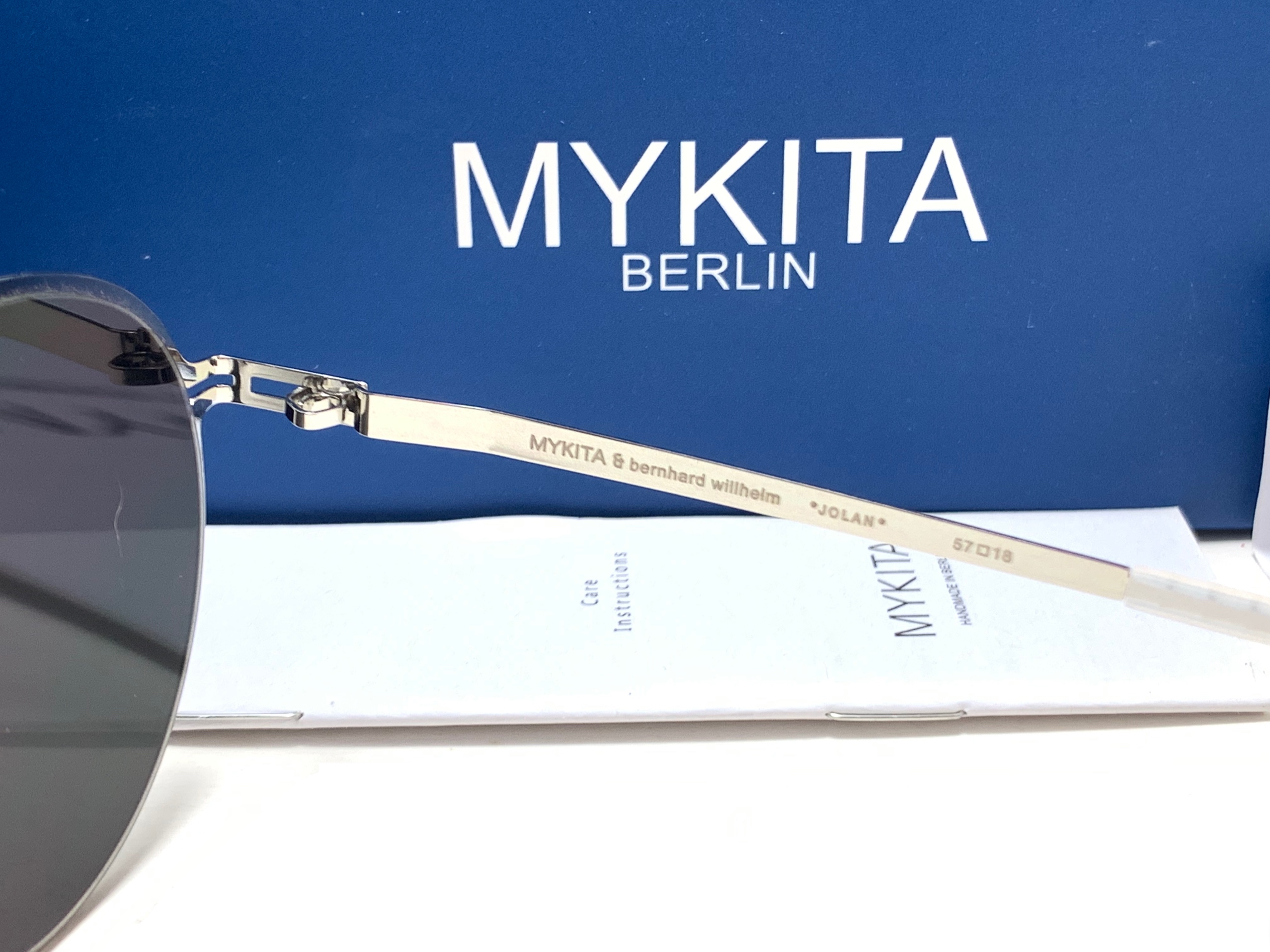 แว่นกันแดด MYKITA JOLAN COL.002 57-18 140 <ปรอทเงิน>