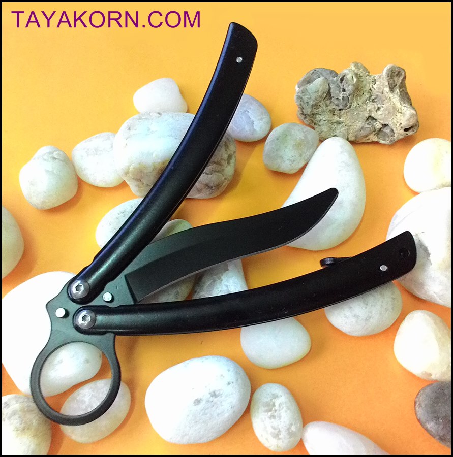 มีดซ้อมควง ลูแปงบาลิซอง Lupin Balisong Trainer Knife TKBS-LP7TR