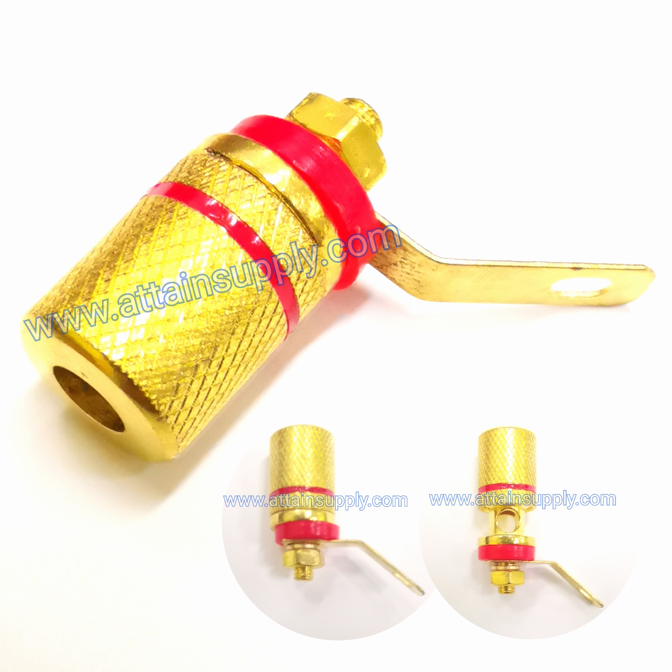 BIDINGPOST GOLD-SHORT/RED