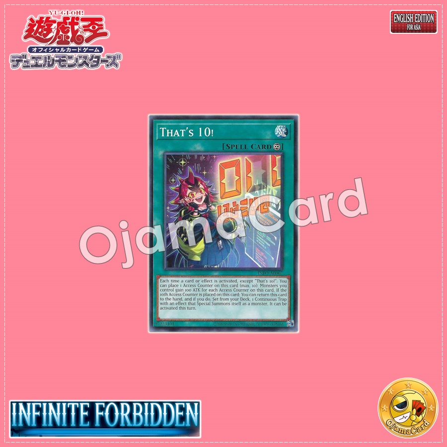 INFO-AE067 : That's 10! / Be Back Site (Common)