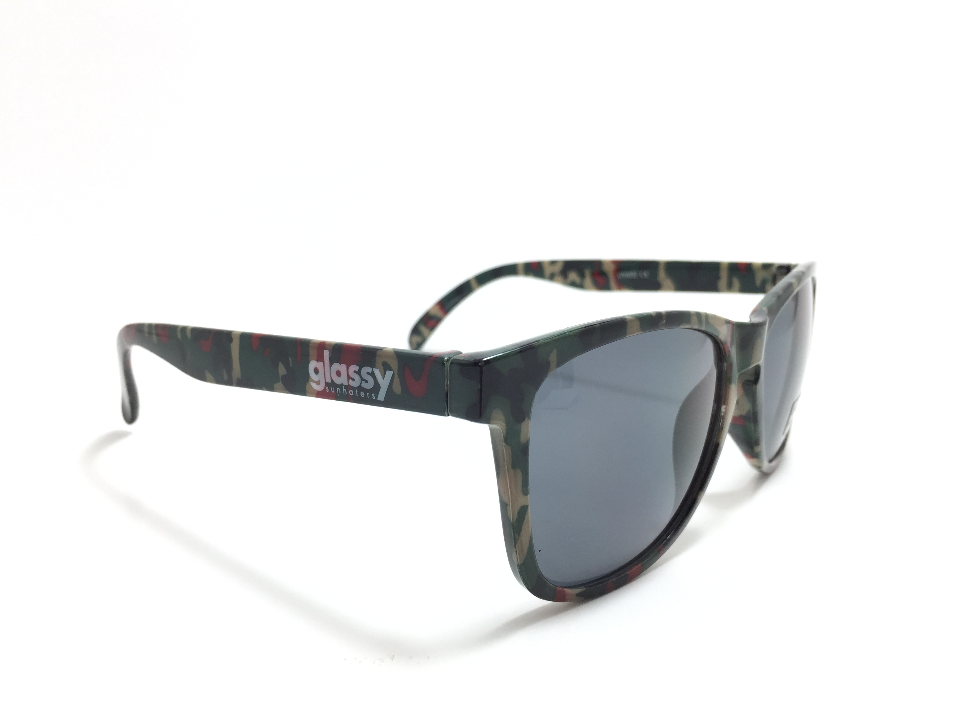 แว่นกันแดด Glassy Sunhaters Deric Camo 54-18 140 <Army>