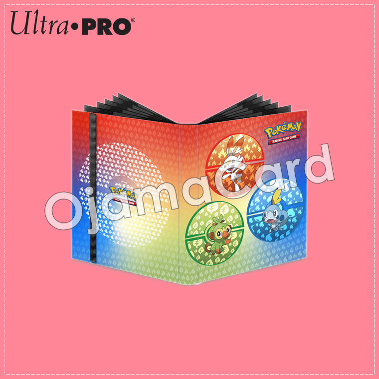 Ultra•Pro Pokémon 9-Pocket PRO-Binder — Sword and Shield Galar Starters「1 Album」