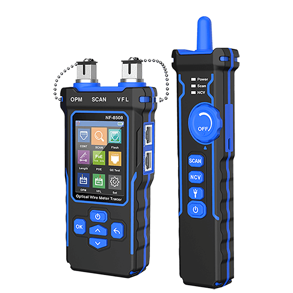 NOYAFA NF-8508เครื่องทดสอบสายใยแก้วนำแสง FTTx PON และเคเบิลเครือข่าย Finder Cable/ Wire Tracker/ PoE Checker