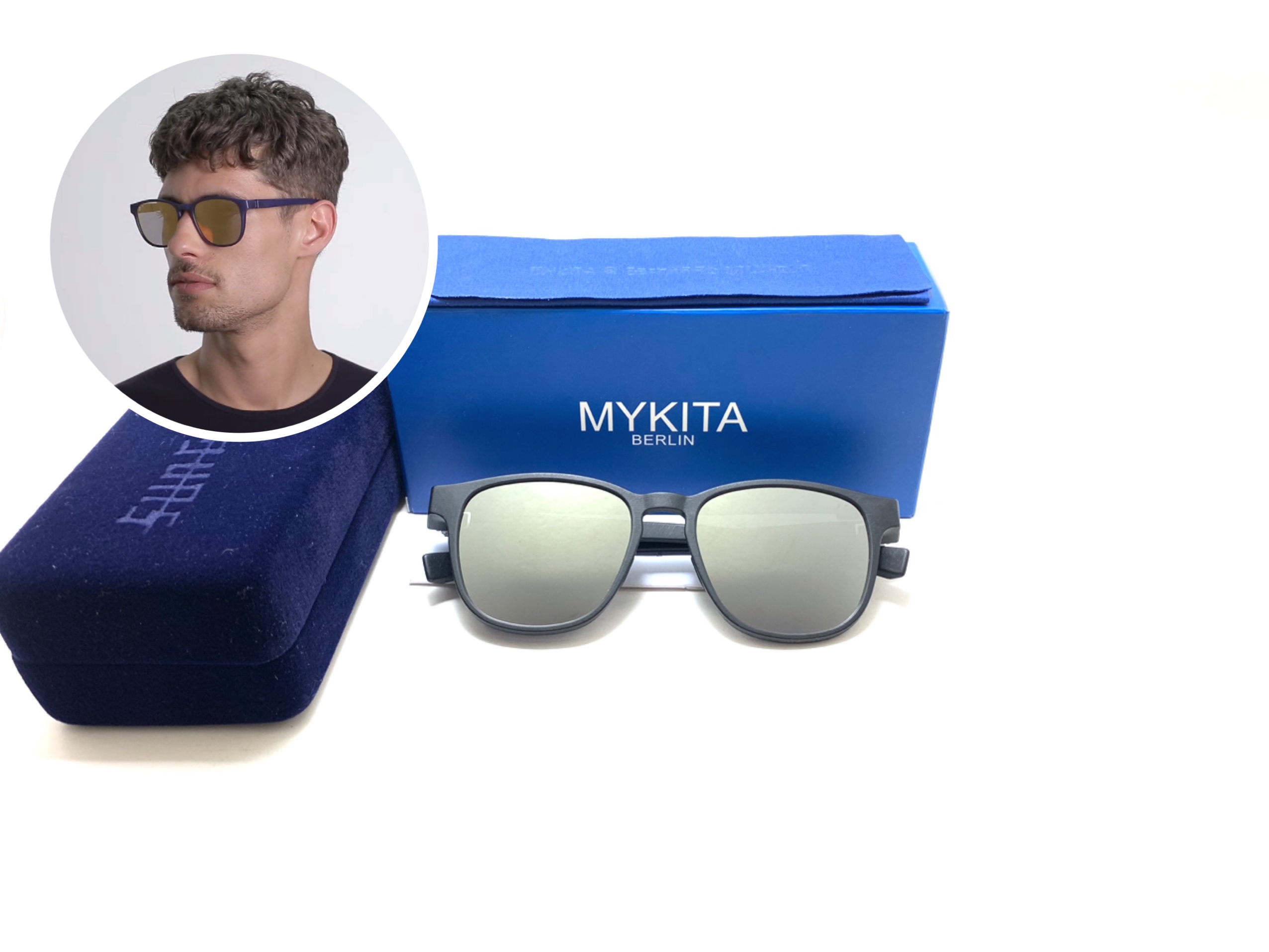แว่นกันแดด MYKITA MYLON SUN LEMAS SPRING NEW ARRIVALS COL.302 53-18 145 <ปรอทเงิน> รุ่นใหม่