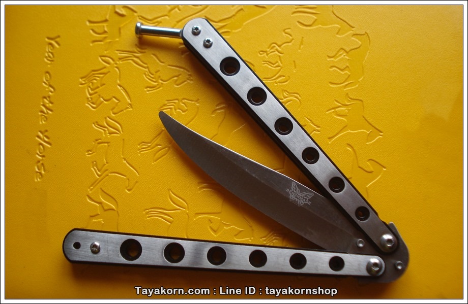 มีดซ้อมบาลีซอง Arabian Horse Balisong TKBS3A/ Full Balisong Trainer