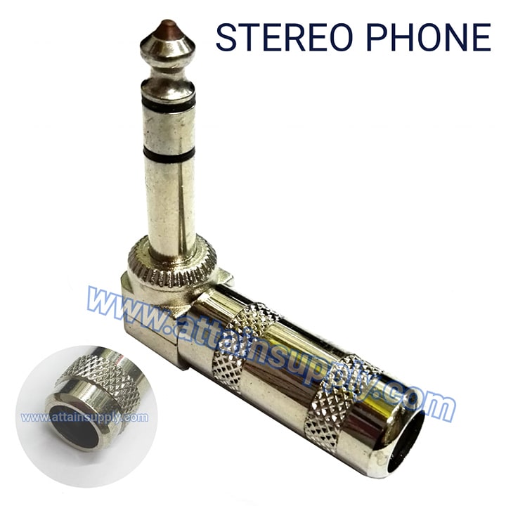 P.PHONE STEREO-BEND/หัวทองเหลือง