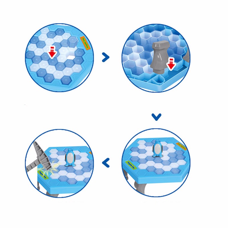 เกมส์ทุบน้ำแข็งเพนกวิน ของเล่นเสริมพัฒนาการเด็ก