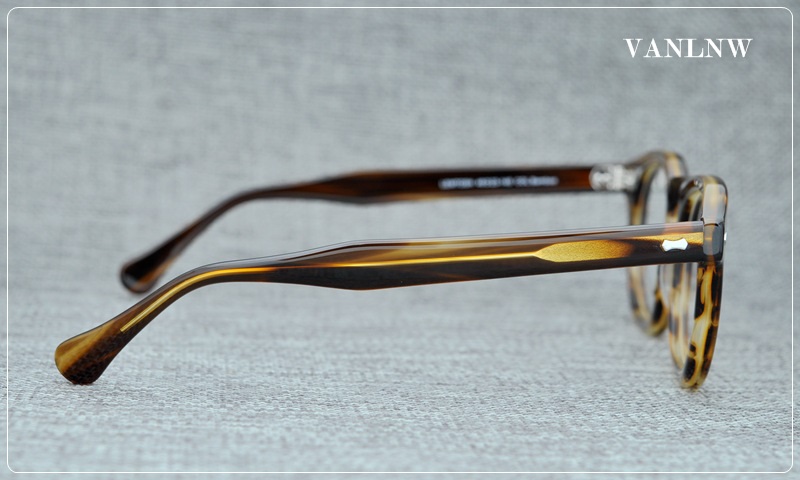 แว่นกันแดด MOSCOT LEMTOSH 46-23 145 COL.Bamboo <ลายกระ>