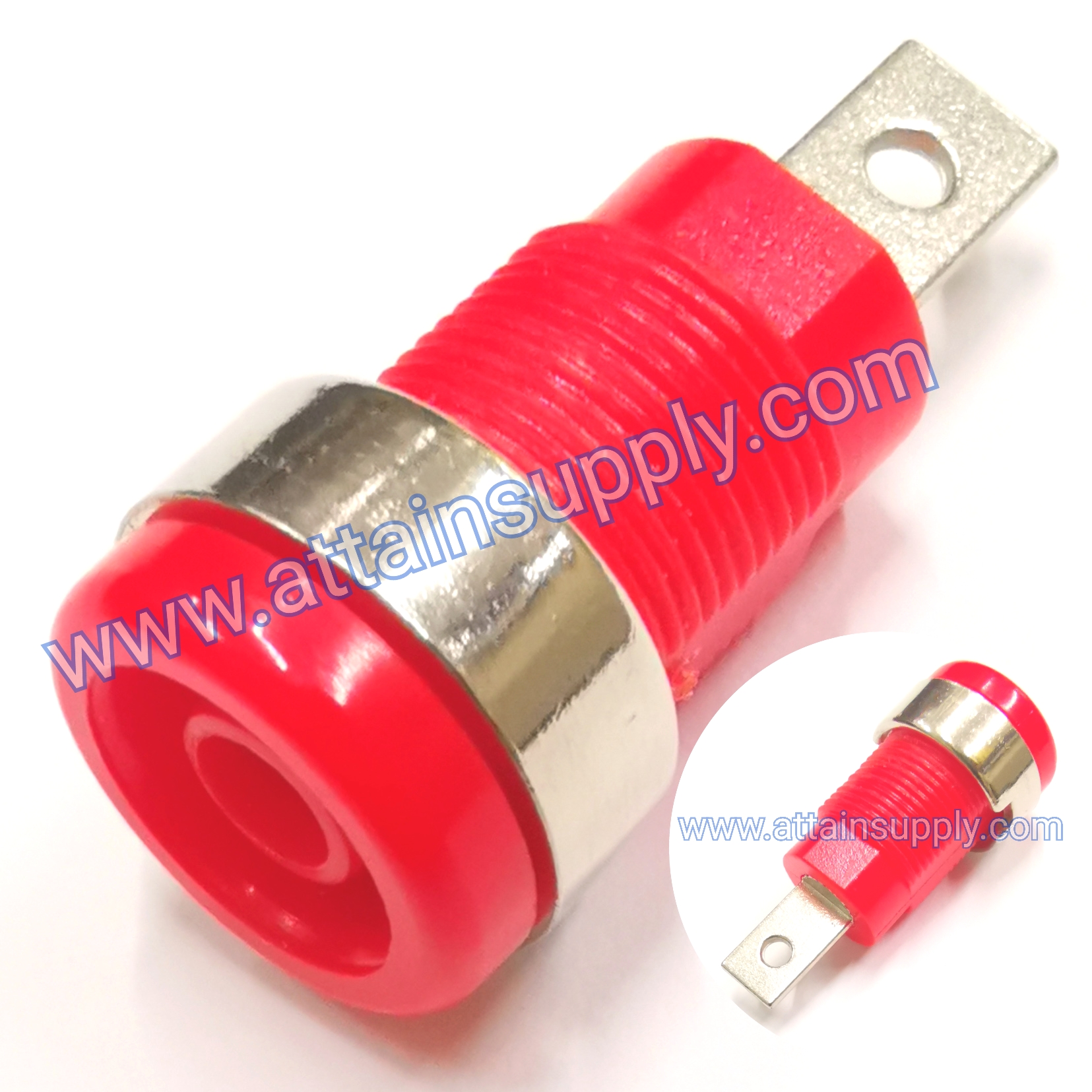 BIDINGPOST TAIWAN ขาเหลี่ยม/RED
