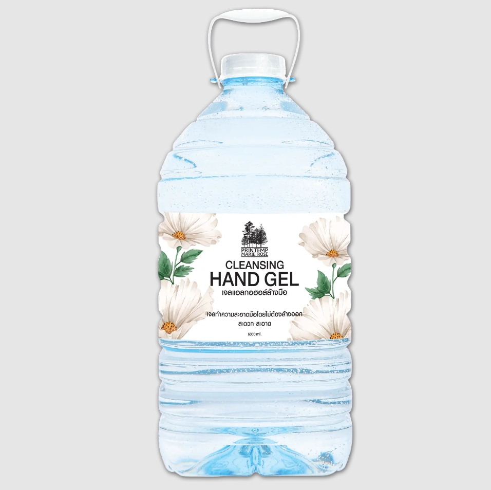 ผลิตภัณฑ์เจลล้างมือแอลกอฮอล์ แปรงตัง มารีโรส ขนาด 6 ลิตร | PRINTEMP MARIE ROSE Alcohol Gel Hand Sanitizer 6 Liter