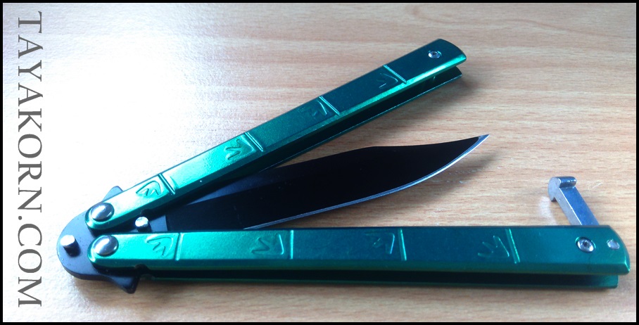 มีดบาลีซอง Dark Bamboo Balisong