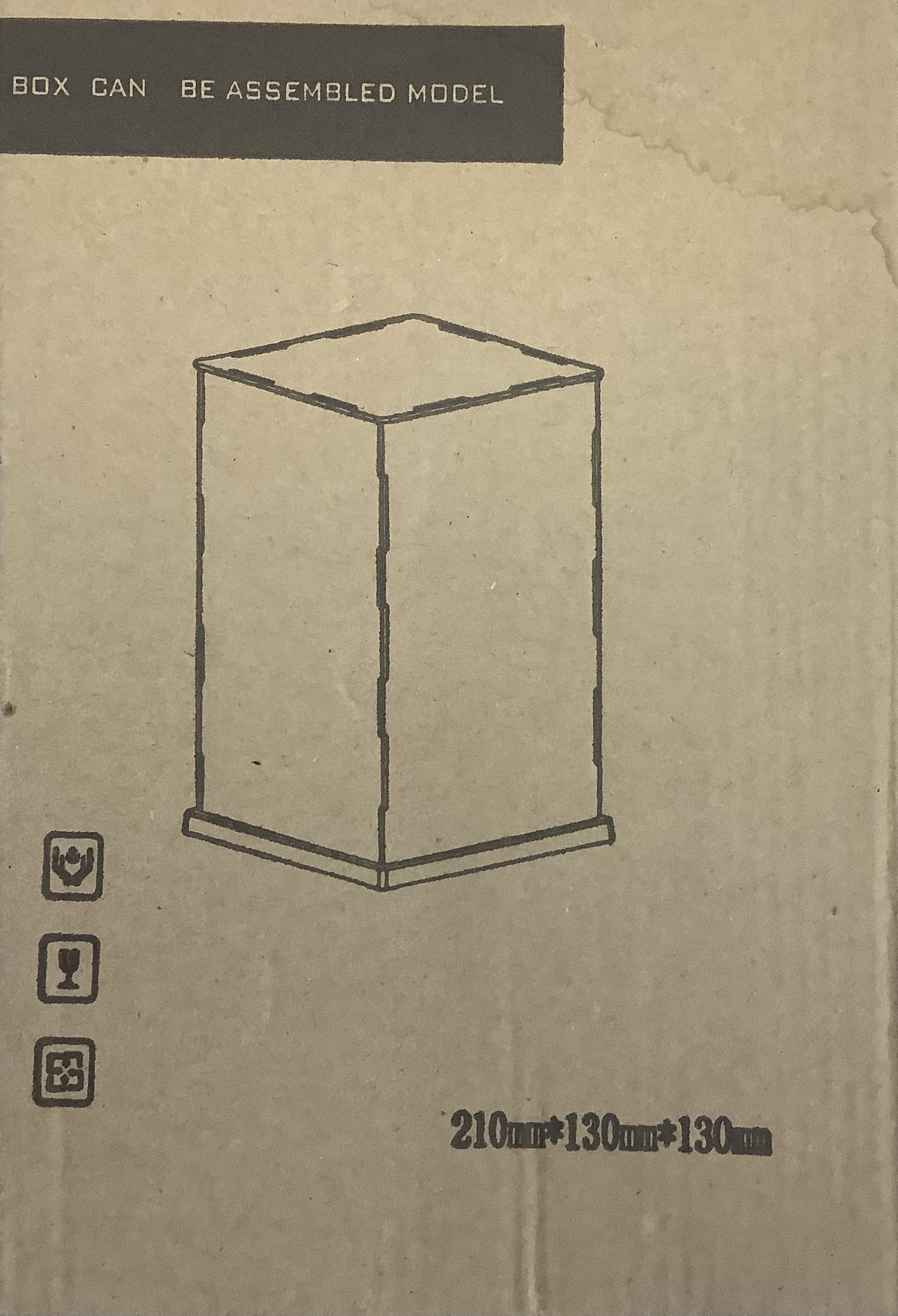 Display Box for 1/144 (210mm *130mm*130mm size)