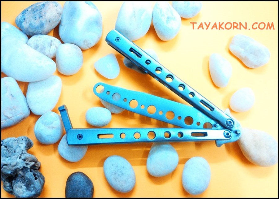 มีดซ้อมควงซิวเว่อร์ไทม์ SilverTime Balisong Trainer Knfie