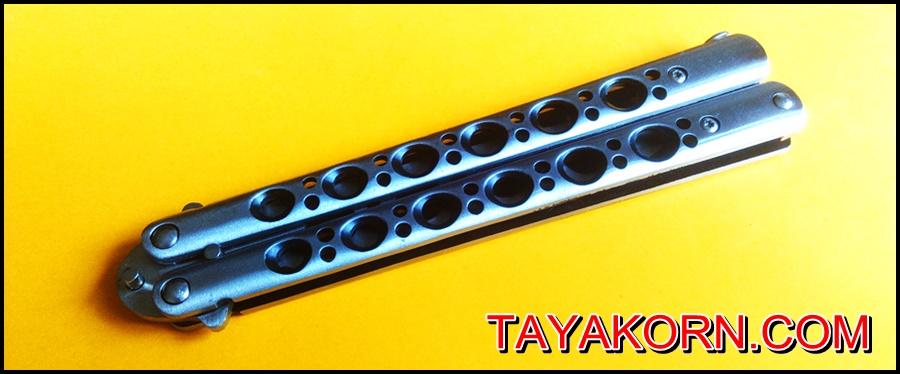 มีดซ้อมควง บาลีซองลองไทม์ LONG TIME Balisong Trainer Knife