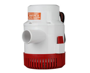 ปั๊ม DC 12V 3500 GPH + Float Switch