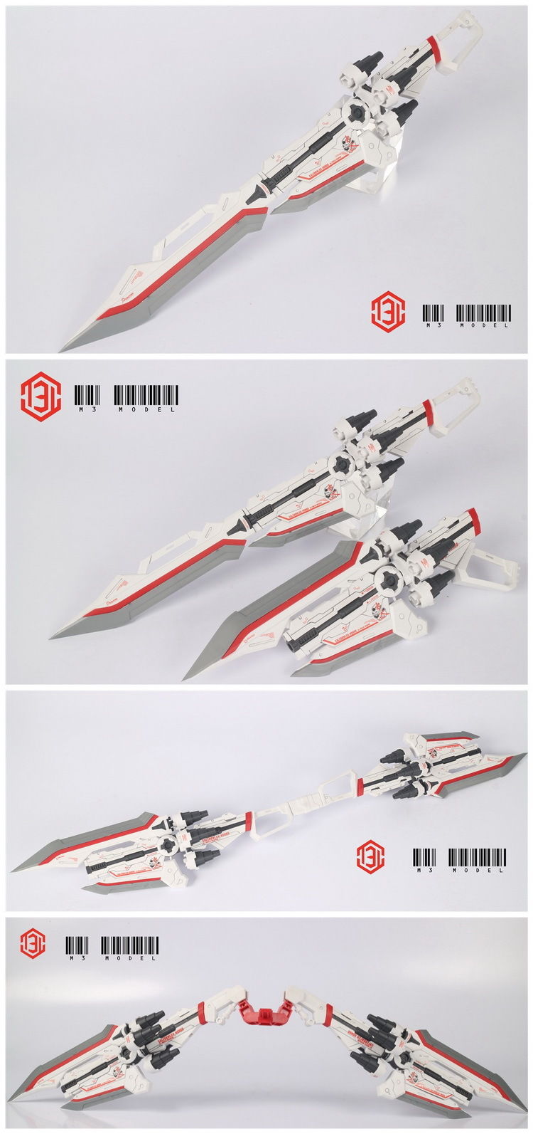 1/60 Gundam Astray Red Frame Weapon Unit Equipment Type[M3 Model