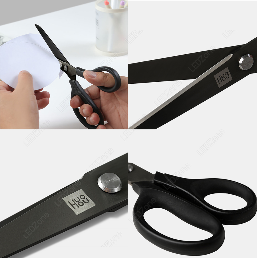 Xiaomi Huohou กรรไกรสแตนเลส เคลือบไทเทเนียม scissors titanium stainless