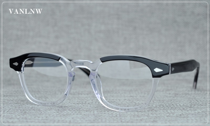 แว่นสายตา MOSCOT LEMTOSH 49-24 145 COL.BLACK CRYSTAL CE <ดำ-ใส>