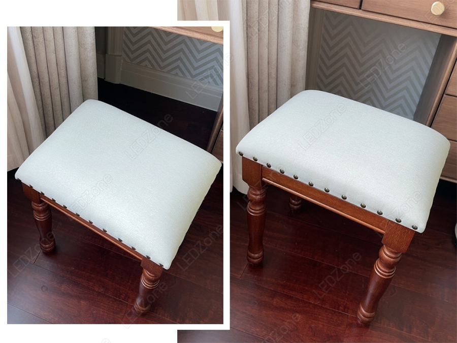 เก้าอี้วินเทจขาไม้ ยาว 40cm