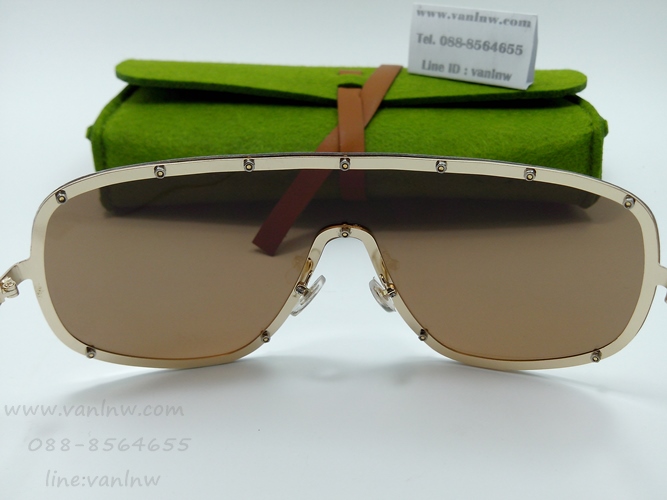 แว่นกันแดดแฟชั่น S977 49-16 133 <ปรอททอง>