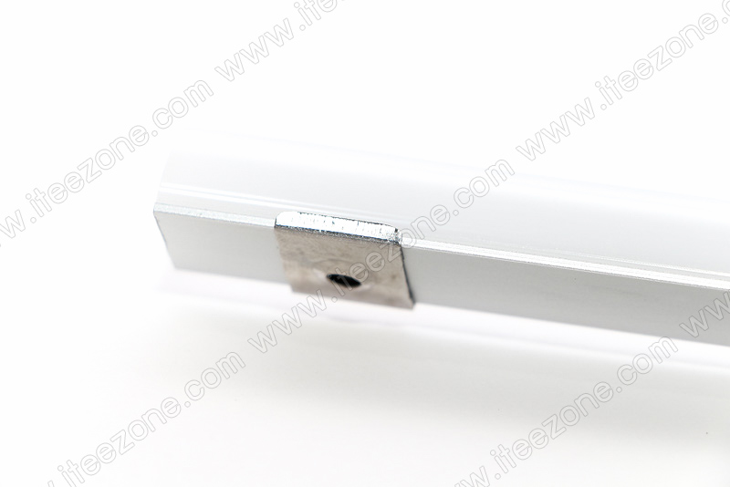 ราคาต่อ 1 เส้น ยาว 1 เมตร ราง V + ฝาอะคริลิค โค้ง รางไฟ Aluminium Profile รางอลูมิเนียม ใช้กับไฟเส้น LED รางไฟเส้น rail led track โพรไฟล์