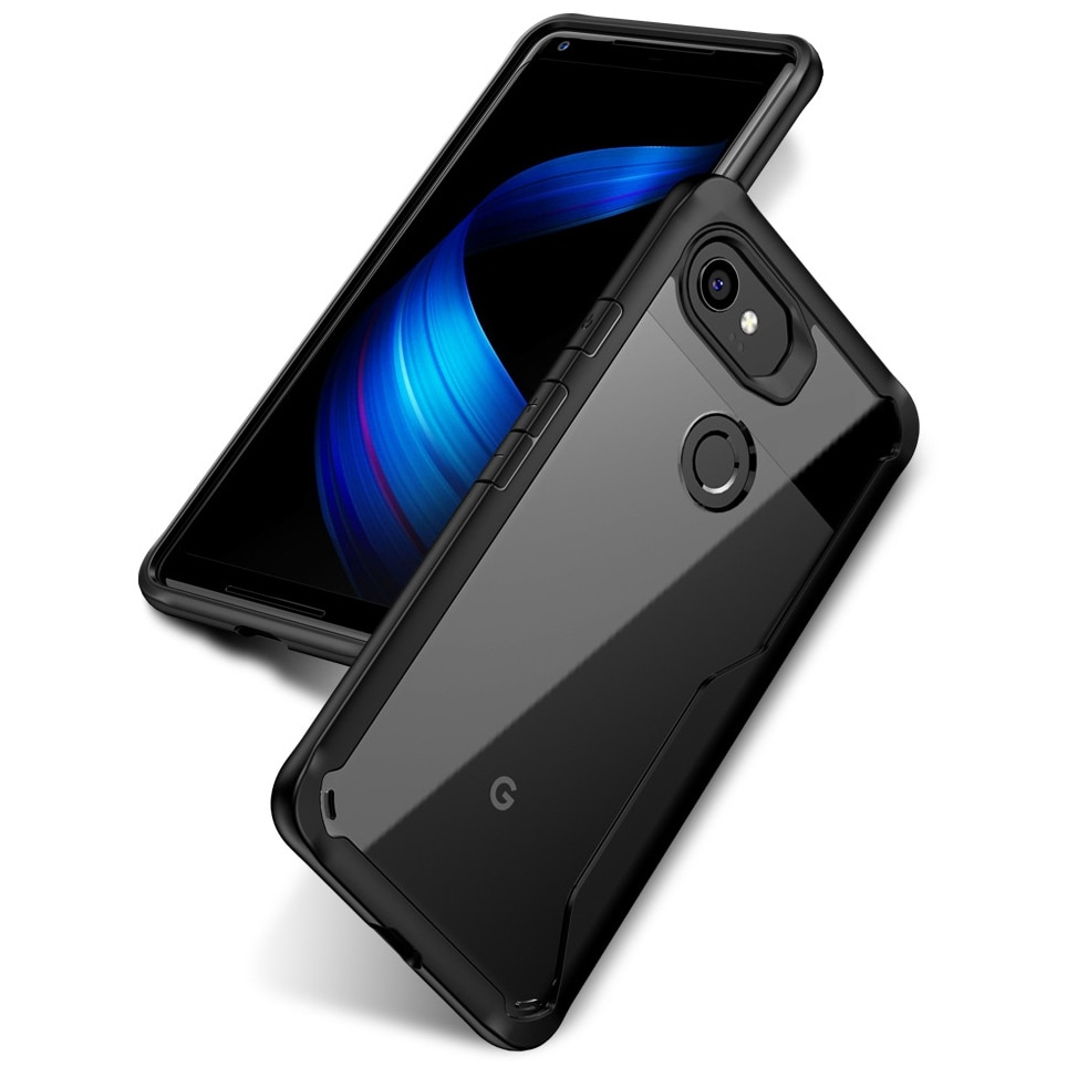 เคสโทรศัพท์มือถือ สำหรับGoogle Pixel 2 และ 2XL รุ่นใหม่ล่าสุด ทันสมัย มีกันกระแทก วัสดุทำจากซิลโคนไม่กัดเครื่อง มีสามสีให้เลือก เทา , ดำ , แดง