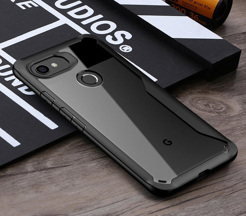เคสโทรศัพท์มือถือ สำหรับGoogle Pixel 2 และ 2XL รุ่นใหม่ล่าสุด ทันสมัย มีกันกระแทก วัสดุทำจากซิลโคนไม่กัดเครื่อง มีสามสีให้เลือก เทา , ดำ , แดง