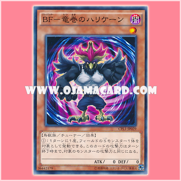 CPL1-JP029 : Blackwing - Hurricane the Tornado / Black Feather - Hurricane the Tornado (Common)