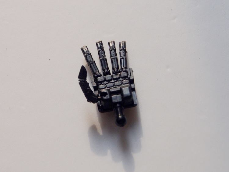 Hand Part 1/100 ของ Hobby Base แบบ2 (ปลายแหลม)