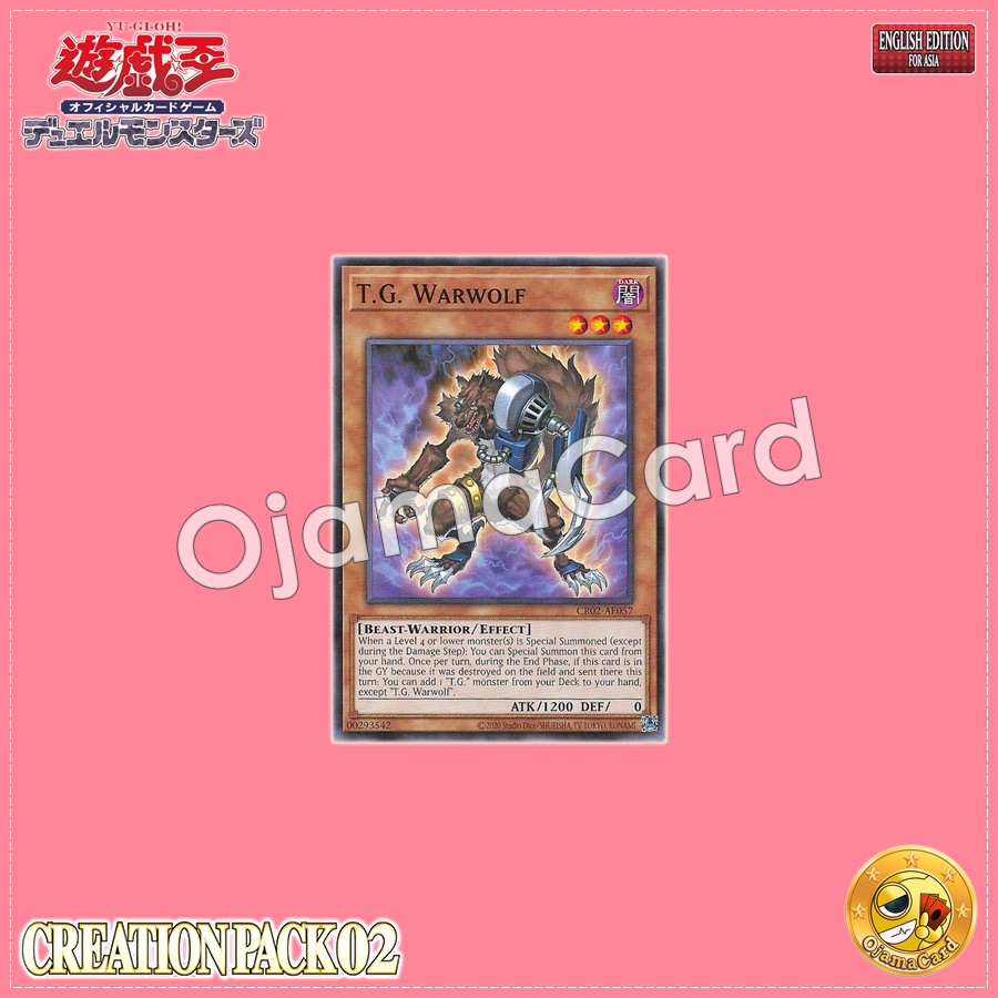 CR02-AE057 : T.G. Warwolf / Tech Genus Werewolf (Common)
