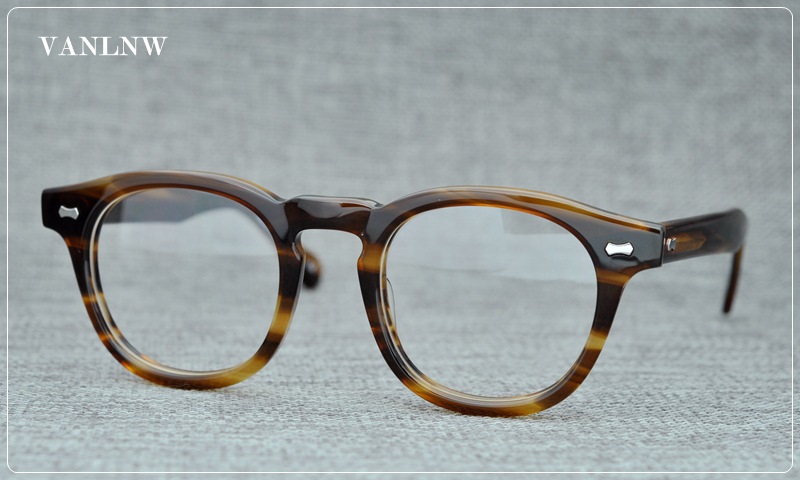 แว่นกันแดด MOSCOT LEMTOSH 46-23 145 COL.Bamboo <ลายกระ>