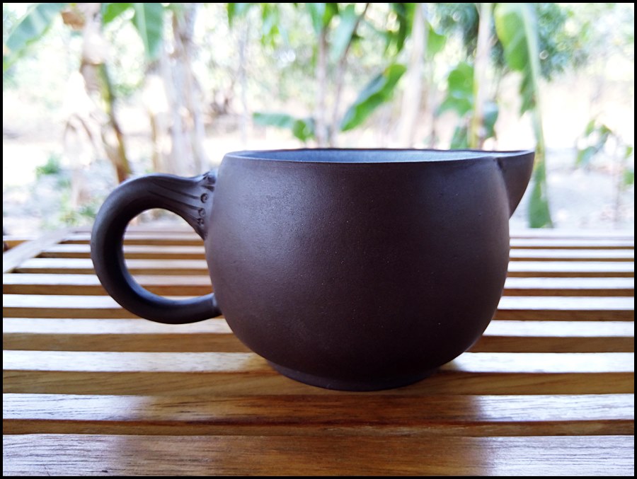 ถ้วยที่พักชามงคล 福 ดินเผาอี๋ชิง จื่อหนี 紫泥 TKTC-P2