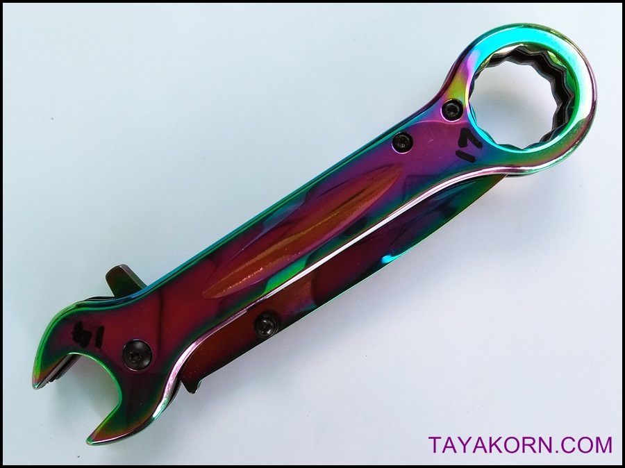 มีดพับอเนกประสงค์ ประแจสายรุ้ง 3 in 1 TKCS-Z1