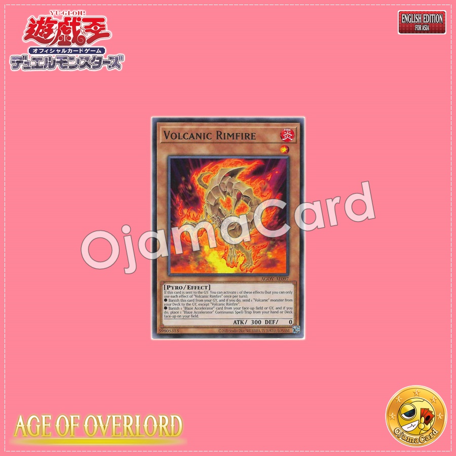 AGOV-AE097 : Volcanic Rimfire (Rare)