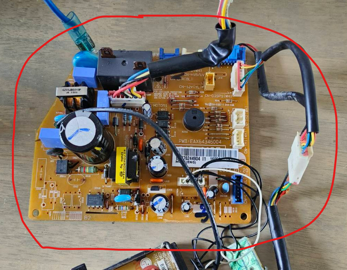 INDOOR PCB แอร์ LG รุ่น C13HN ของแท้ ใหม่ มือ 1