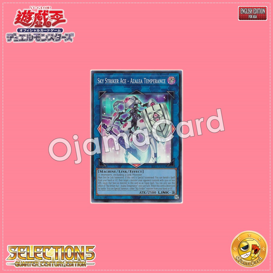 SLF1-AE049 : Sky Striker Ace - Azalea Temperance / Flash Sword Princess - Azalea Temperance (Super Rare)