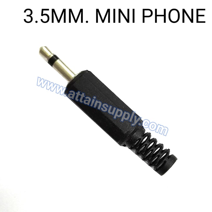 P.TR MONO 3.5 PLASTIC/BLACK