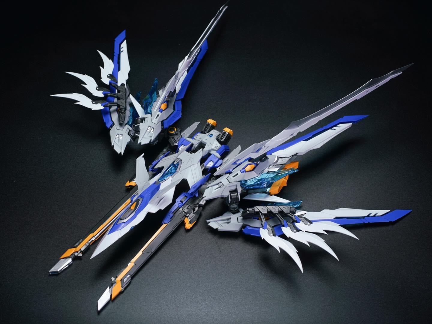 MG 1/100 Blue Frame Metal Frame [ZA Model]