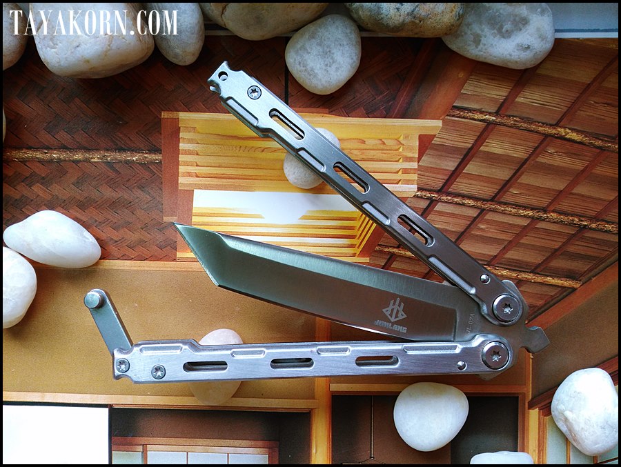 มีดควง ไวท์มาซามุ White Masamu Balisong Knife TKBS-MM889
