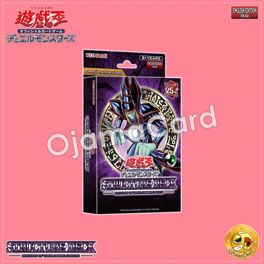 Yu-Gi-Oh! OCG English Edition for Asia — Structure Deck : Illusion of the Dark Magicians [SDID-AE]「1 Deck」