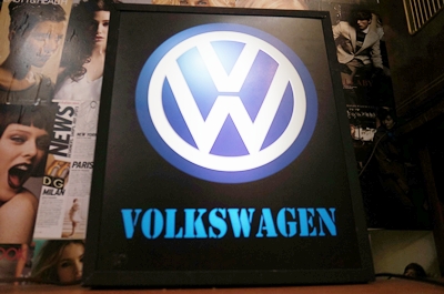 ป้ายไฟlogo volkswagen