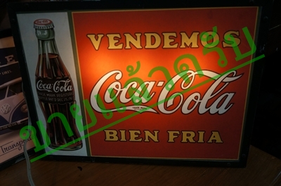 ป้ายไฟcoke