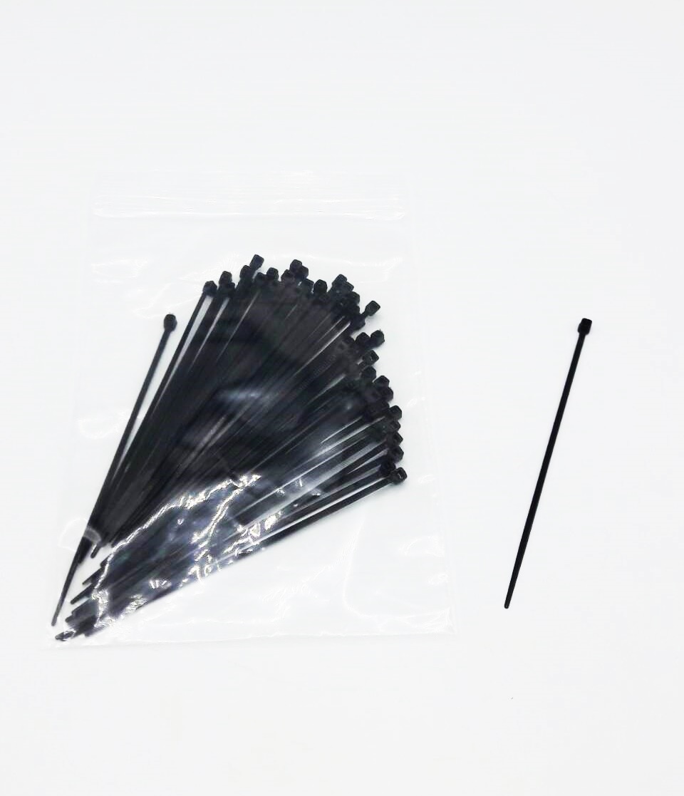 เคเบิ้ลไทด์ สายยาว 10 ซม.(สีดำ) x 50 เส้น