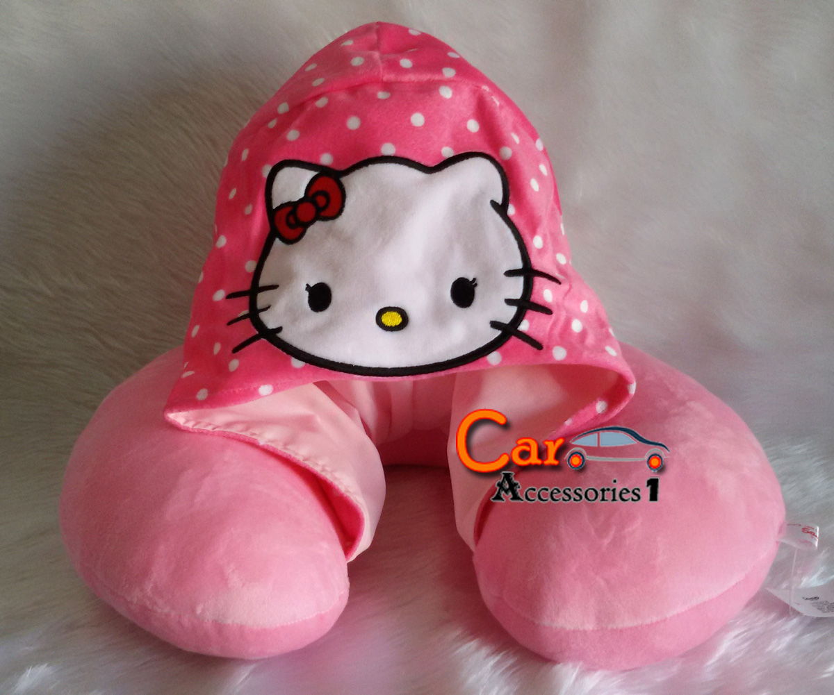 หมอนรองคอตัวยูมีฮู้ดคิตตี้ New arrival! (สินค้ามีจำนวนจำกัด)