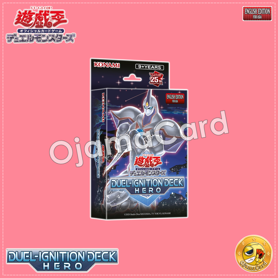 Yu-Gi-Oh! OCG English Edition for Asia — Duel-Ignition Deck : HERO [DI01-AE]「1 Deck」