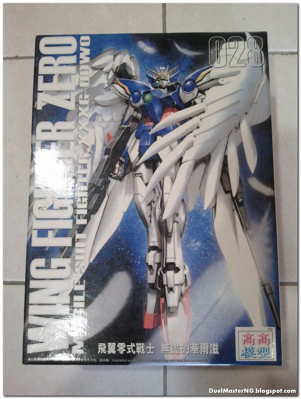 MG (028) 1/100 Wing Gundam Zero Custom / Wing Fighter Zero [TT]