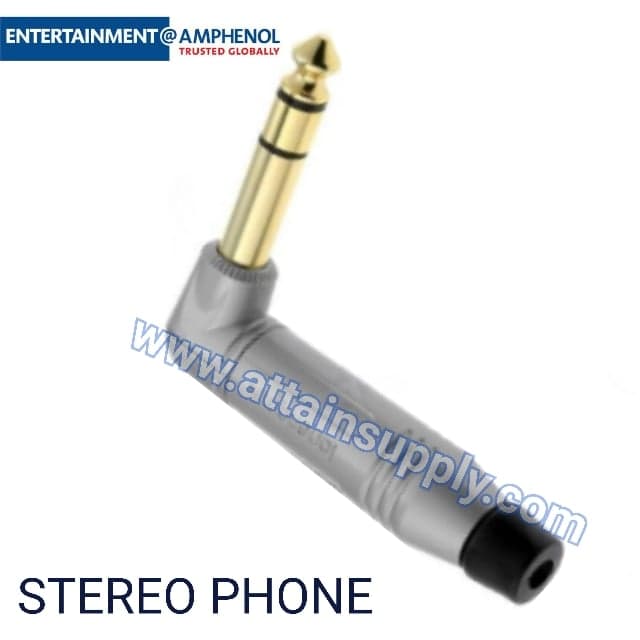 P.PHONE STEREO-BEND/AMPHENOL-ACPS-RN-AU